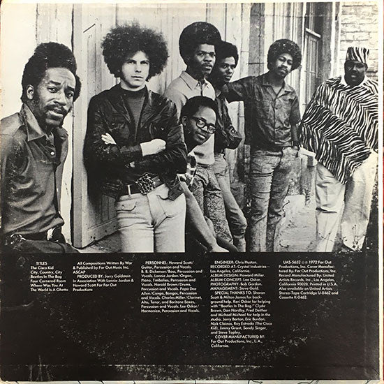 War - The World Is A Ghetto - 1972