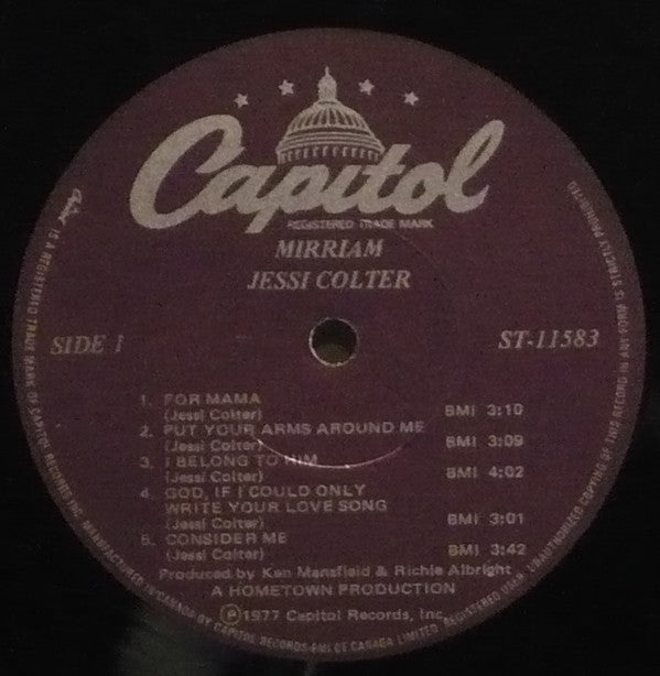 Jessi Colter - Mirriam