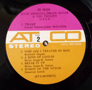 Julie Driscoll, Brian Auger & The Trinity - Open - 1968