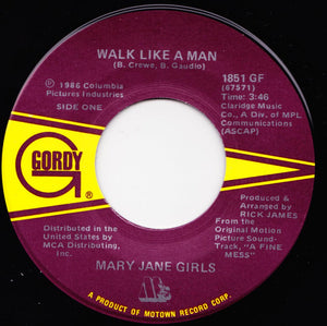 Mary Jane Girls - Walk Like A Man - 1986