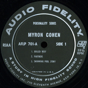 Myron Cohen - America's Funniest Storyteller