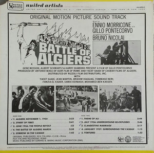Ennio Morricone - Battle Of Algiers - Original Motion Picture Soundtrack