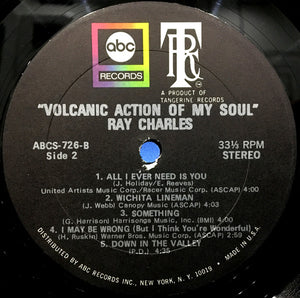 Ray Charles - Volcanic Action Of My Soul - 1971