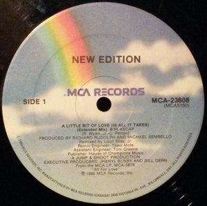 New Edition - A Little Bit Of Love (Is All It Takes) - 1986