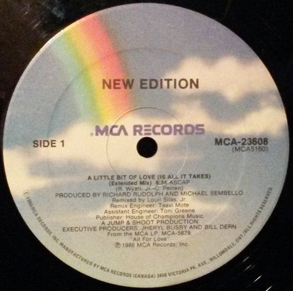 New Edition - A Little Bit Of Love (Is All It Takes) - 1986