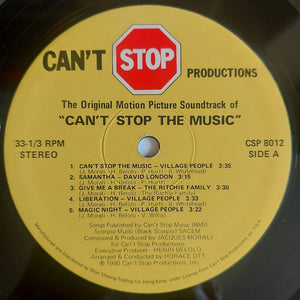 Village People - Can't Stop The Music - The Original Soundtrack Album