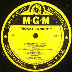 Hank Williams - Honky Tonkin' - 1957