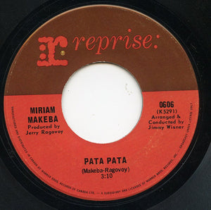 Miriam Makeba - Pata Pata / The Ballad Of The Sad Young Men -