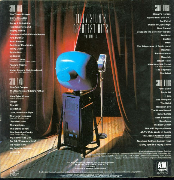 Various - Television's Greatest Hits, Volume II - (65 More TV Themes From The 50's & 60's)