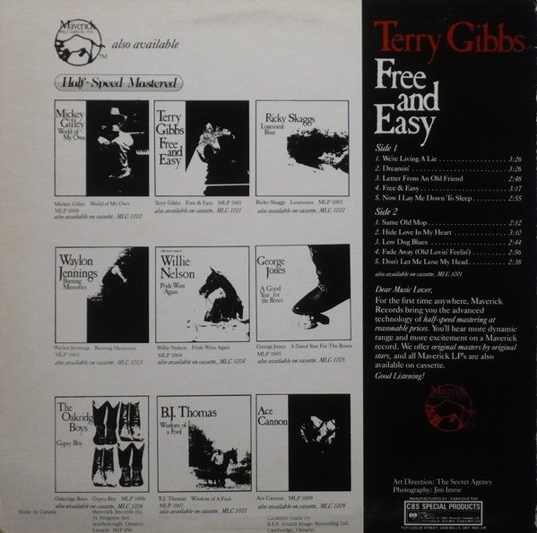 Terri Gibbs - Free And Easy - 1983