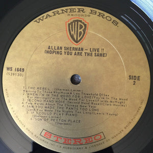 Allan Sherman - Live!