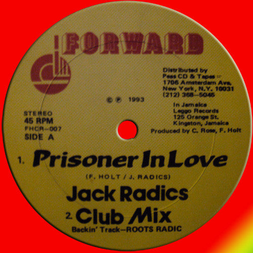 Jack Radics - Prisoner In Love