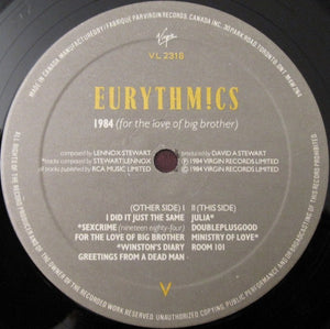 Eurythmics - 1984 (For The Love Of Big Brother)