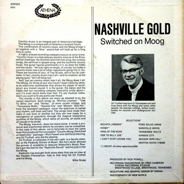 Gil Trythall - Nashville Gold (Switched On Moog) - 1973