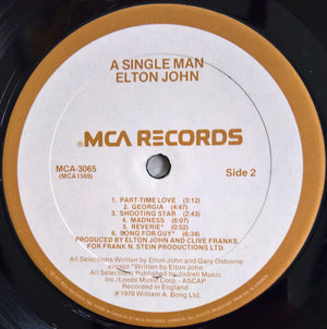 Elton John - A Single Man