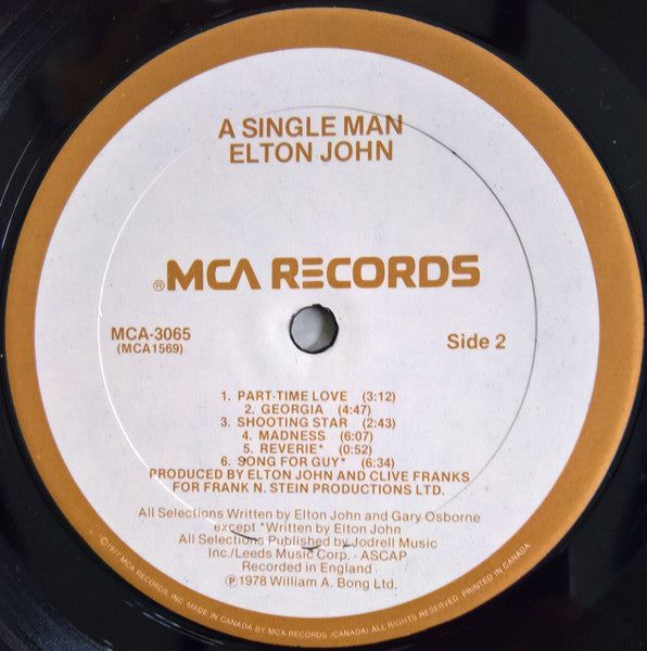 Elton John - A Single Man