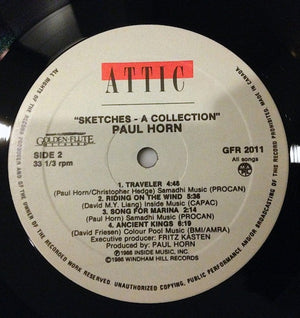 Paul Horn - Sketches: A Collection