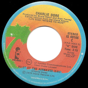 Charlie Dore - Pilot Of The Airwaves / Sleepless - 1979