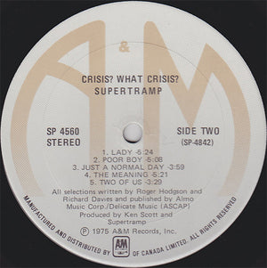 Supertramp - Crisis? What Crisis?