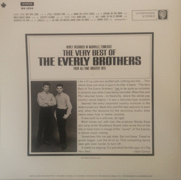 Everly Brothers - The Very Best Of The Everly Brothers