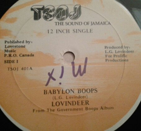 Lloyd Lovindeer - Babylon Boops