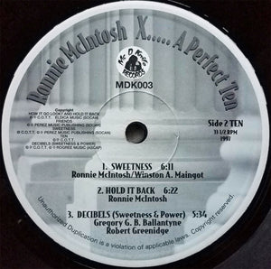 Ronnie McIntosh - X.......... A Perfect Ten - 1997