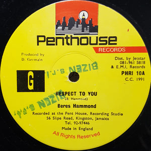 Beres Hammond - Respect To You