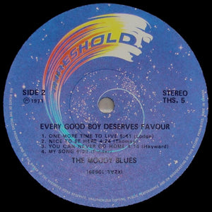Moody Blues, The - Every Good Boy Deserves Favour -