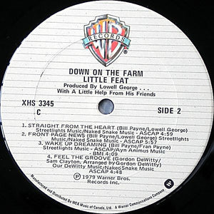 Little Feat - Down On The Farm - 1979