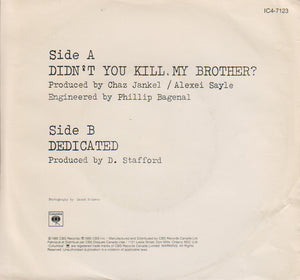 Alexei Sayle - Didn't You Kill My Brother? - 1985