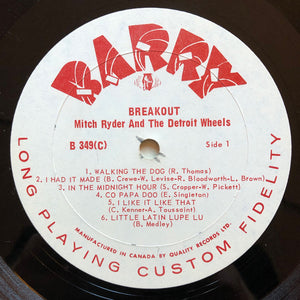 Mitch Ryder & The Detroit Wheels - Breakout…!!! - 1966