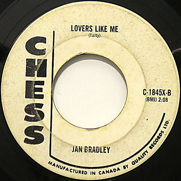 Jan Bradley - Mama Didn't Lie / Lovers Like Me
