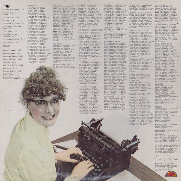 Nancy White - Civil Service Songwriter - 1978