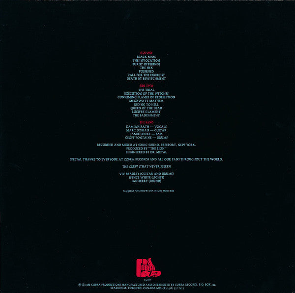 Exorcist - Nightmare Theatre - 1986