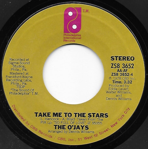 O'Jays, The - Brandy - 1978