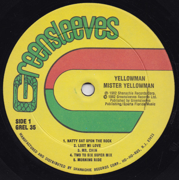Yellowman - Mister Yellowman