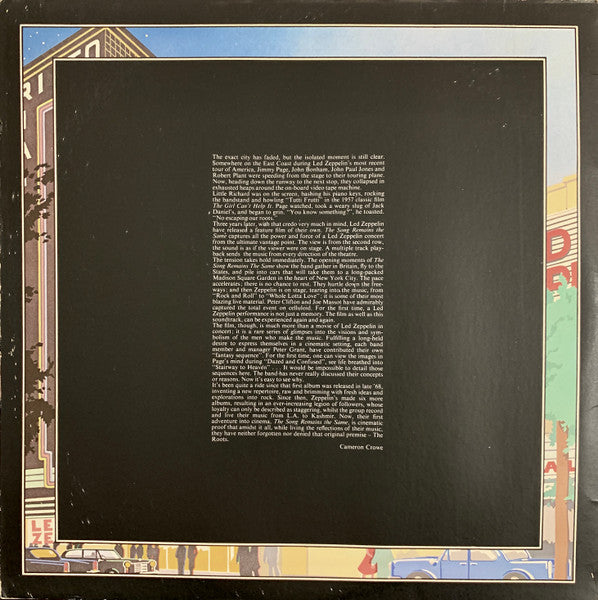 Led Zeppelin - The Soundtrack From The Film The Song Remains The Same