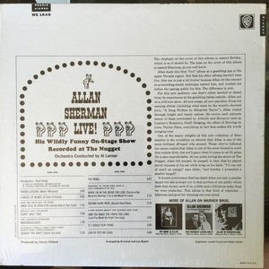 Allan Sherman - Live!