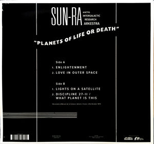 The Sun Ra Arkestra - Planets Of Life Or Death: Amiens '73