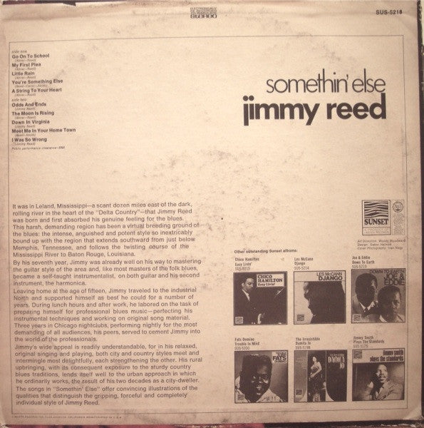 Jimmy Reed - Somethin' Else - 1968