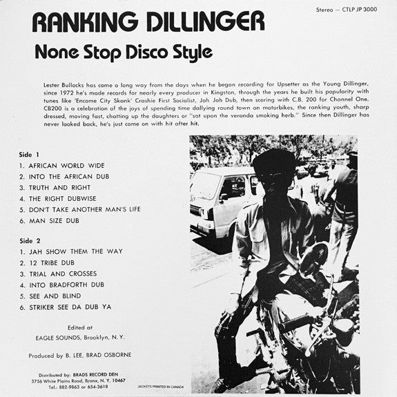 Dillinger - None Stop Disco Style -