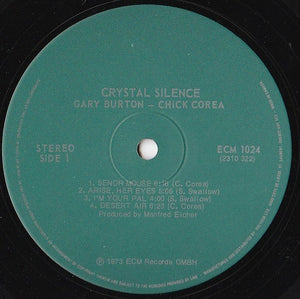 Gary Burton / Chick Corea - Crystal Silence - 1977