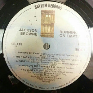 Jackson Browne - Running On Empty - 1977