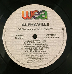 Alphaville - Afternoons In Utopia