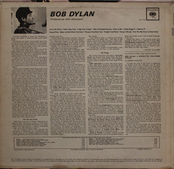 Bob Dylan - Bob Dylan
