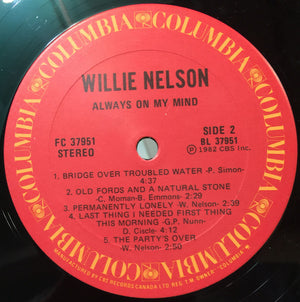 Willie Nelson - Always On My Mind - 1982