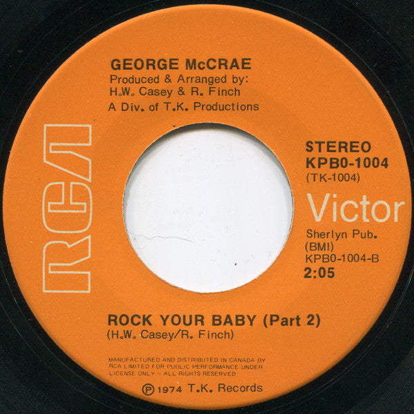 George McCrae - Rock Your Baby