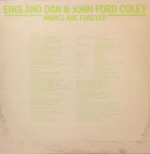 England Dan & John Ford Coley - Nights Are Forever - 1976
