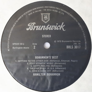 Hamilton Bohannon - Bohannon's Best Vinyl Record