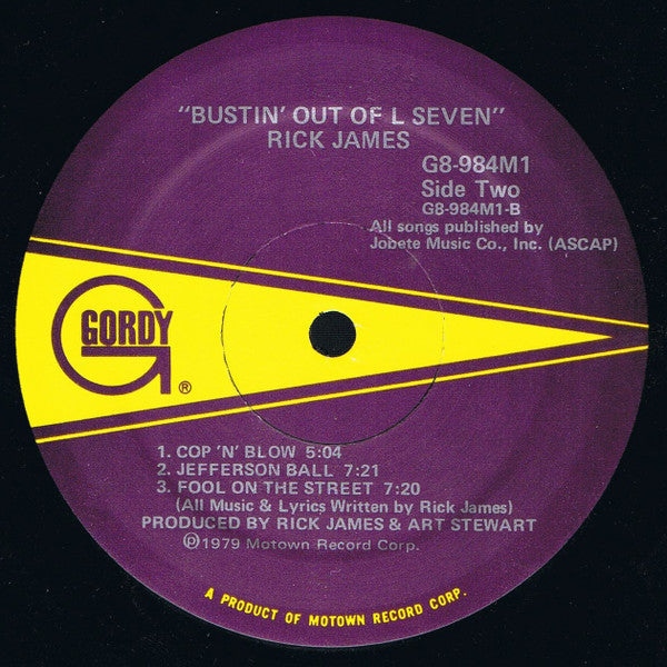 Rick James - Bustin' Out Of L Seven